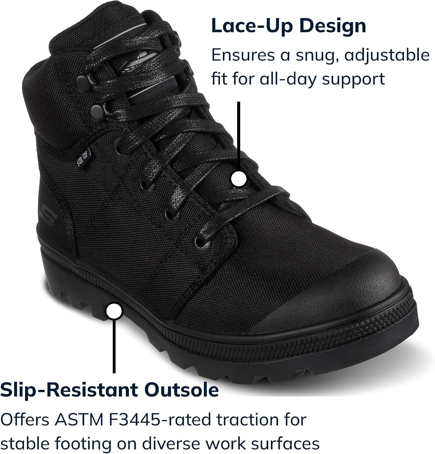 بوت کاری صنعتی زنانه Skechers بوت کاری صنعتی زنانه Skechers