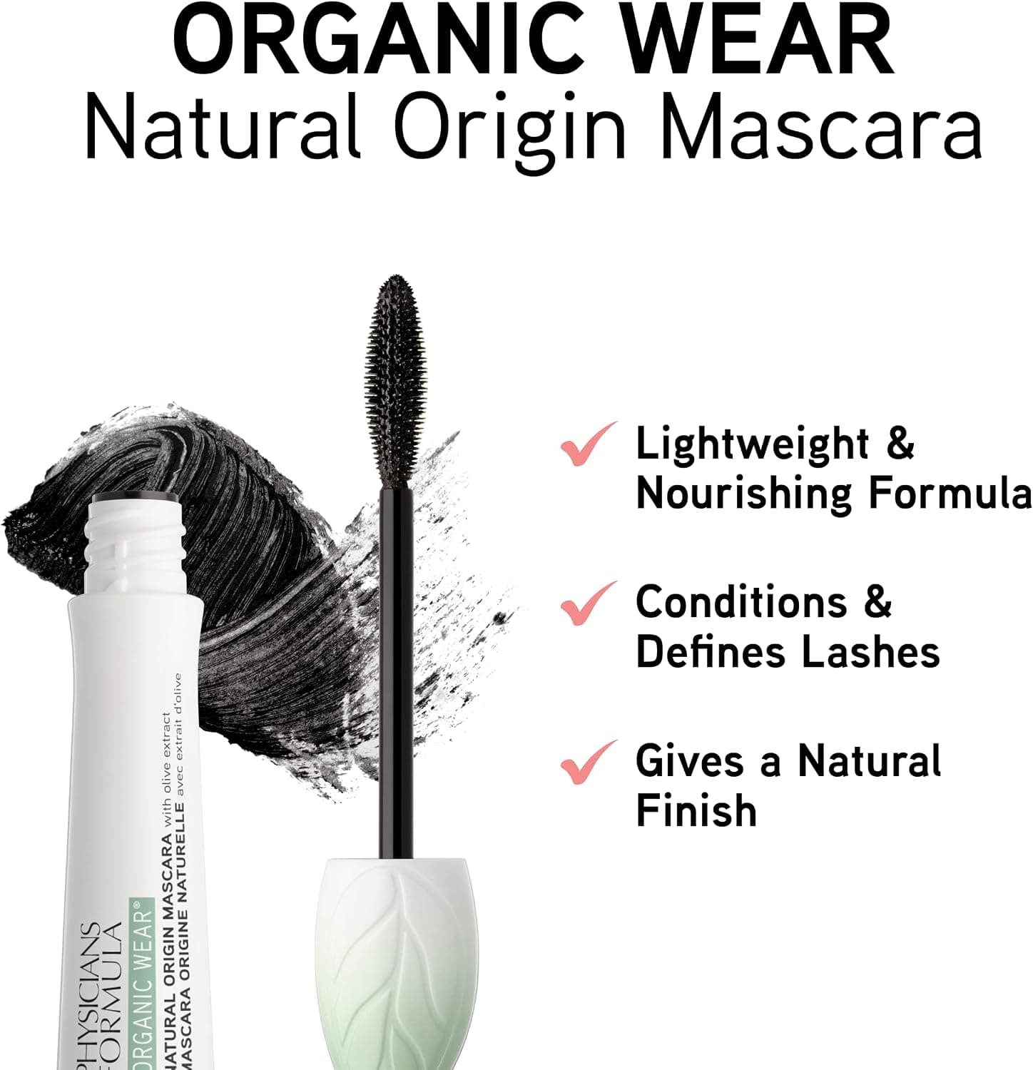 ریمل ارگانیک مشکی Physicians Formula مدل Organic Wear ریمل ارگانیک مشکی Physicians Formula مدل Organic Wear