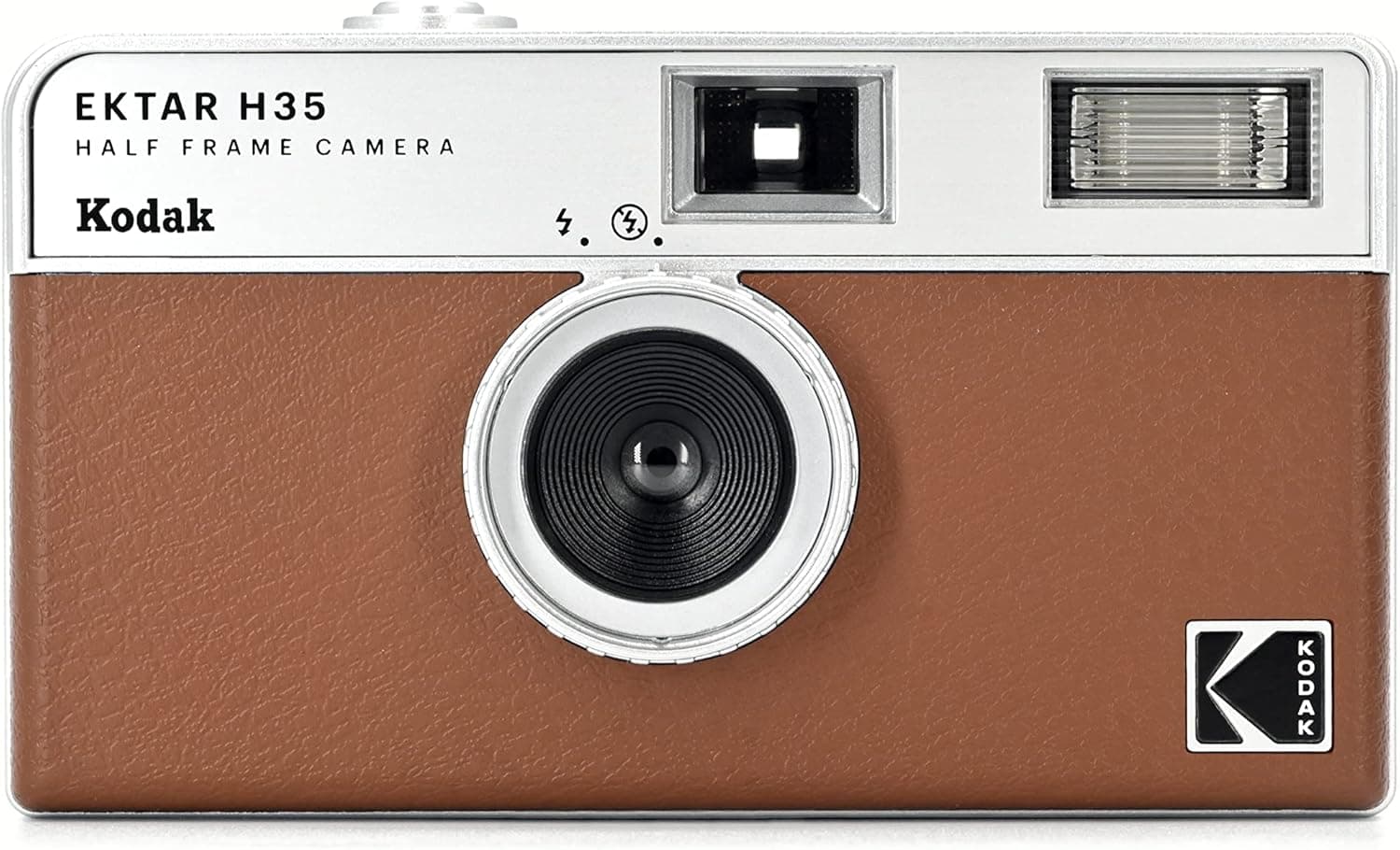 دوربین فیلمی نیمفریم KODAK 35mm قهوهای مدل Rk0102 دوربین فیلمی نیمفریم KODAK 35mm قهوهای مدل Rk0102
