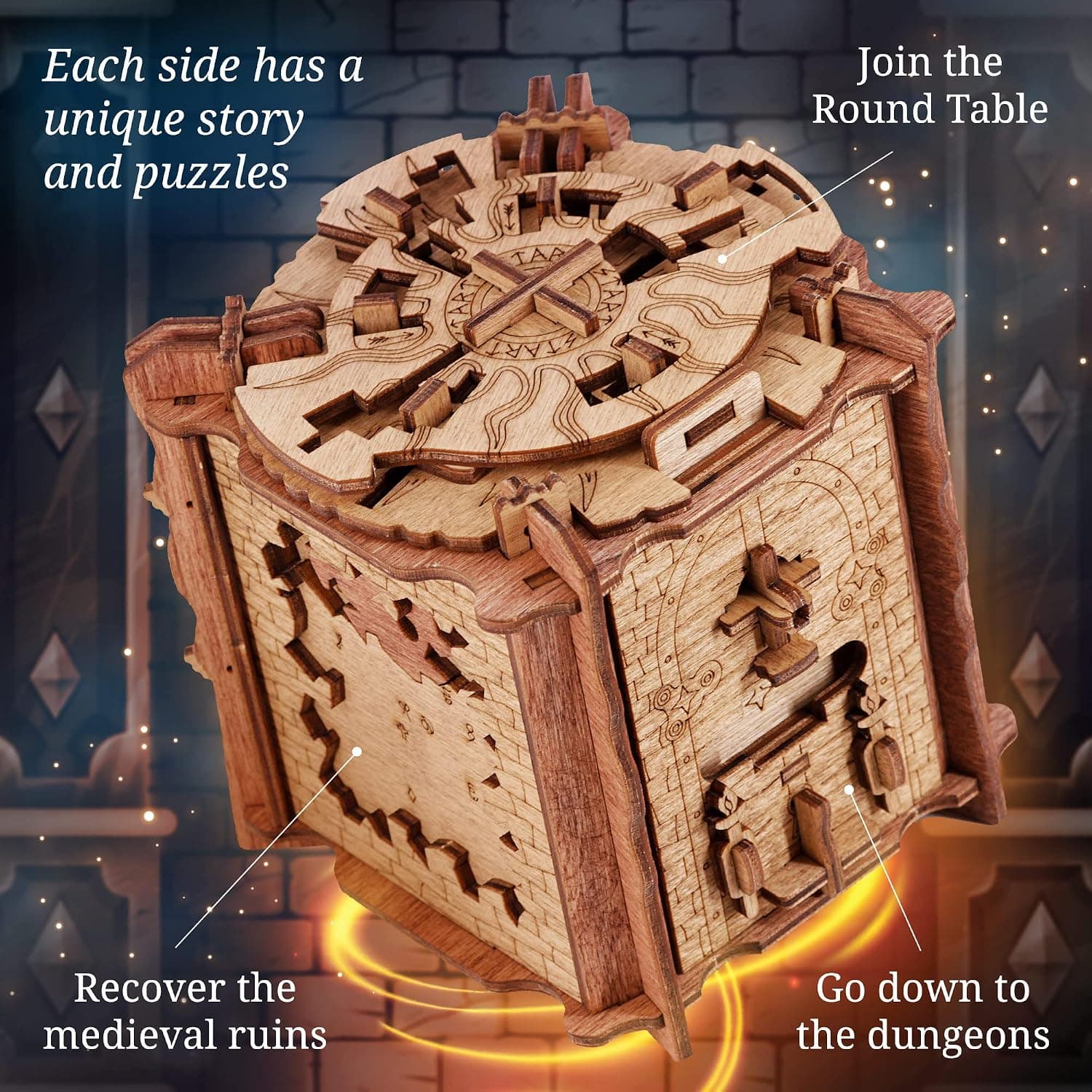 جعبه معمایی iDventure مدل Cluebox 4: The Trial of Camelot جعبه معمایی iDventure مدل Cluebox 4: The Trial of Camelot