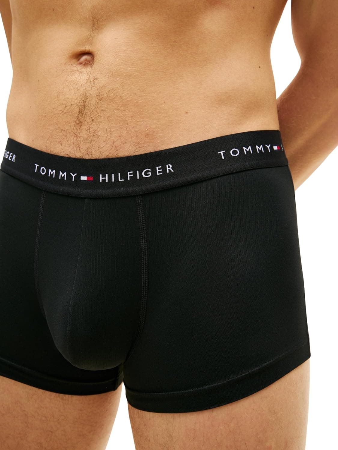 باکسر مردانه Tommy Hilfiger کمرکوتاه ترانک 3P باکسر مردانه Tommy Hilfiger کمرکوتاه ترانک 3P