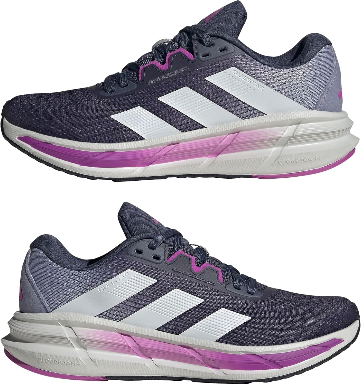 کفش زنانه adidas زیره کم غیرفوتبالی مدل QUESTAR 3 W کفش زنانه adidas زیره کم غیرفوتبالی مدل QUESTAR 3 W