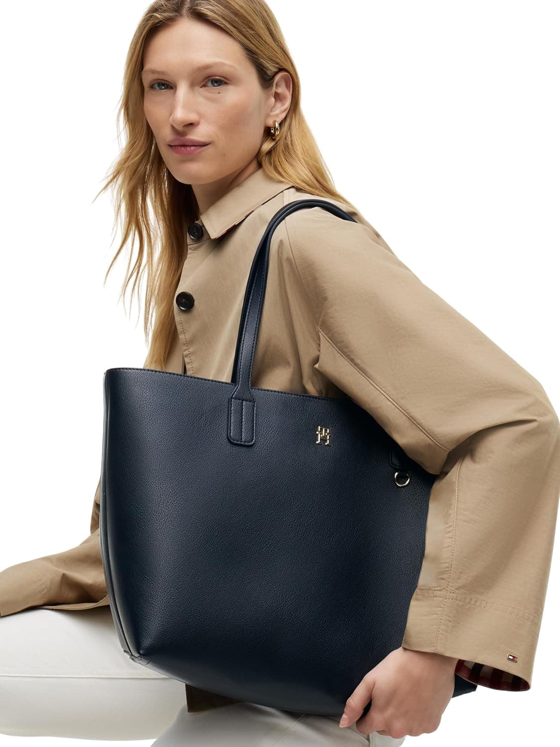کیف زنانه Tommy Hilfiger مدل TH ICON TOTE کیف زنانه Tommy Hilfiger مدل TH ICON TOTE