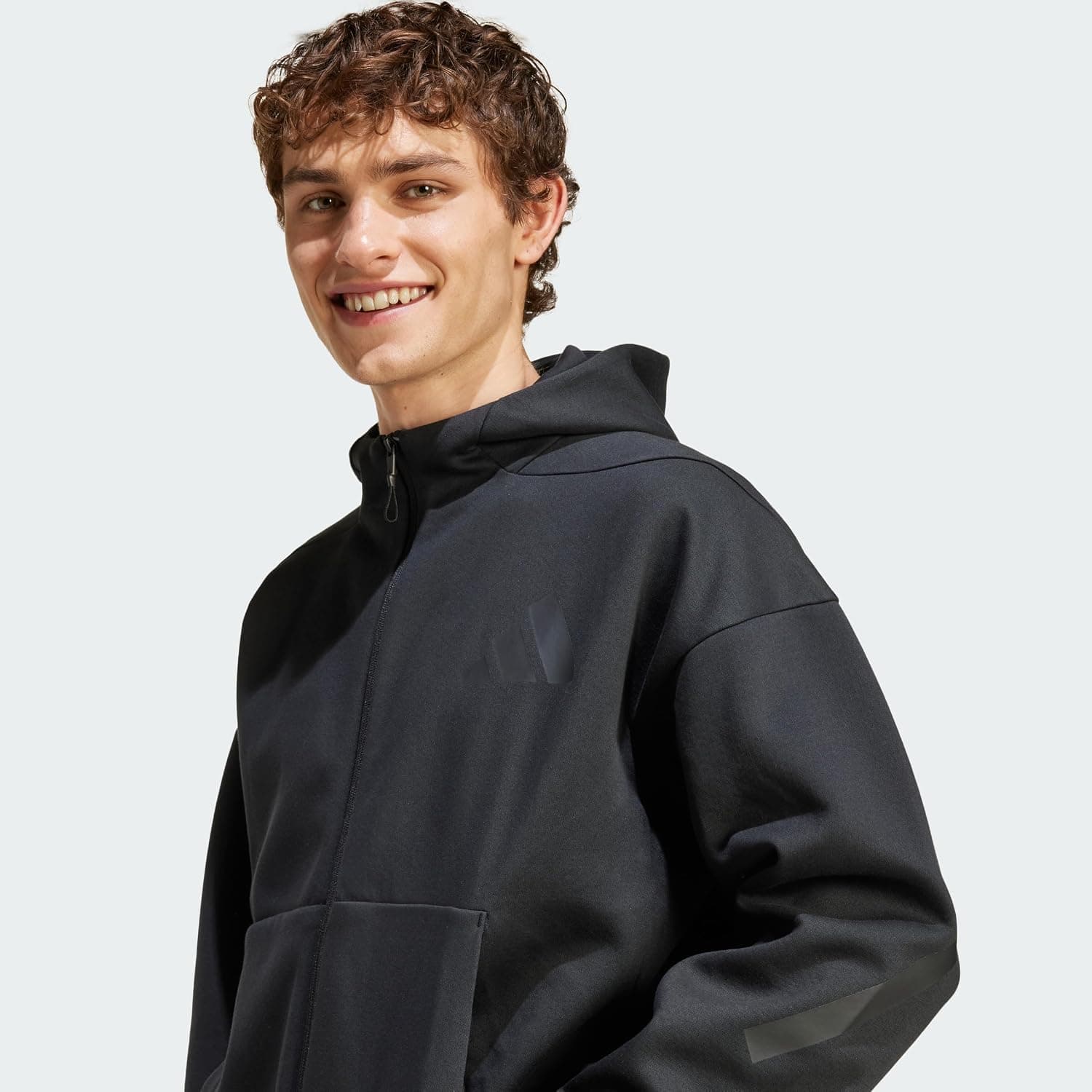 ژاکت مردانه adidas Z.N.E. FZ مشکی مدل JE7538 ژاکت مردانه adidas Z.N.E. FZ مشکی مدل JE7538