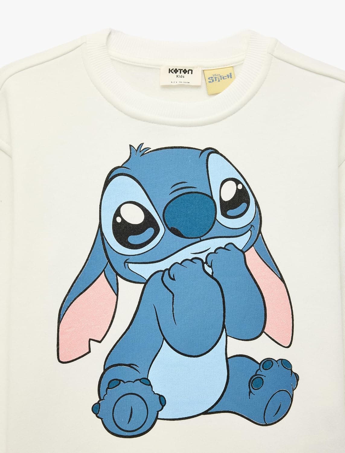 سوئیشرت دخترانه Koton طرح چاپی Stitch آستین بلند یقه گرد لایسنسی سوئیشرت دخترانه Koton طرح چاپی Stitch آستین بلند یقه گرد لایسنسی
