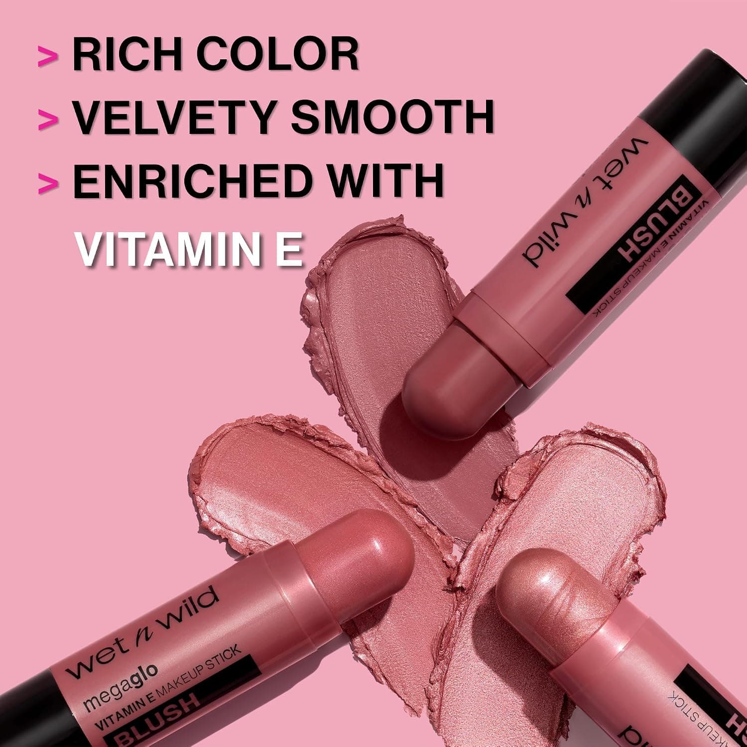 استیک آرایشی Wet n Wild Mega Glo وگان و بدون تست حیوانی رنگ صورتی غبارآلود استیک آرایشی Wet n Wild Mega Glo وگان و بدون تست حیوانی رنگ صورتی غبارآلود