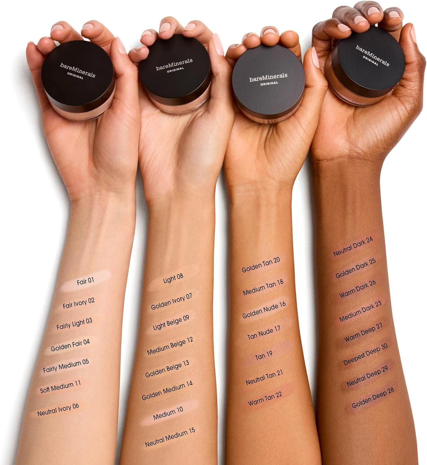 کرم پودر مردانه نیست؛ برای زنان کرم پودر bareMinerals Original SPF 15 رنگ Golden Tan W30 حجم 0.28 oz کرم پودر مردانه نیست؛ برای زنان کرم پودر bareMinerals Original SPF 15 رنگ Golden Tan W30 حجم 0.28 oz