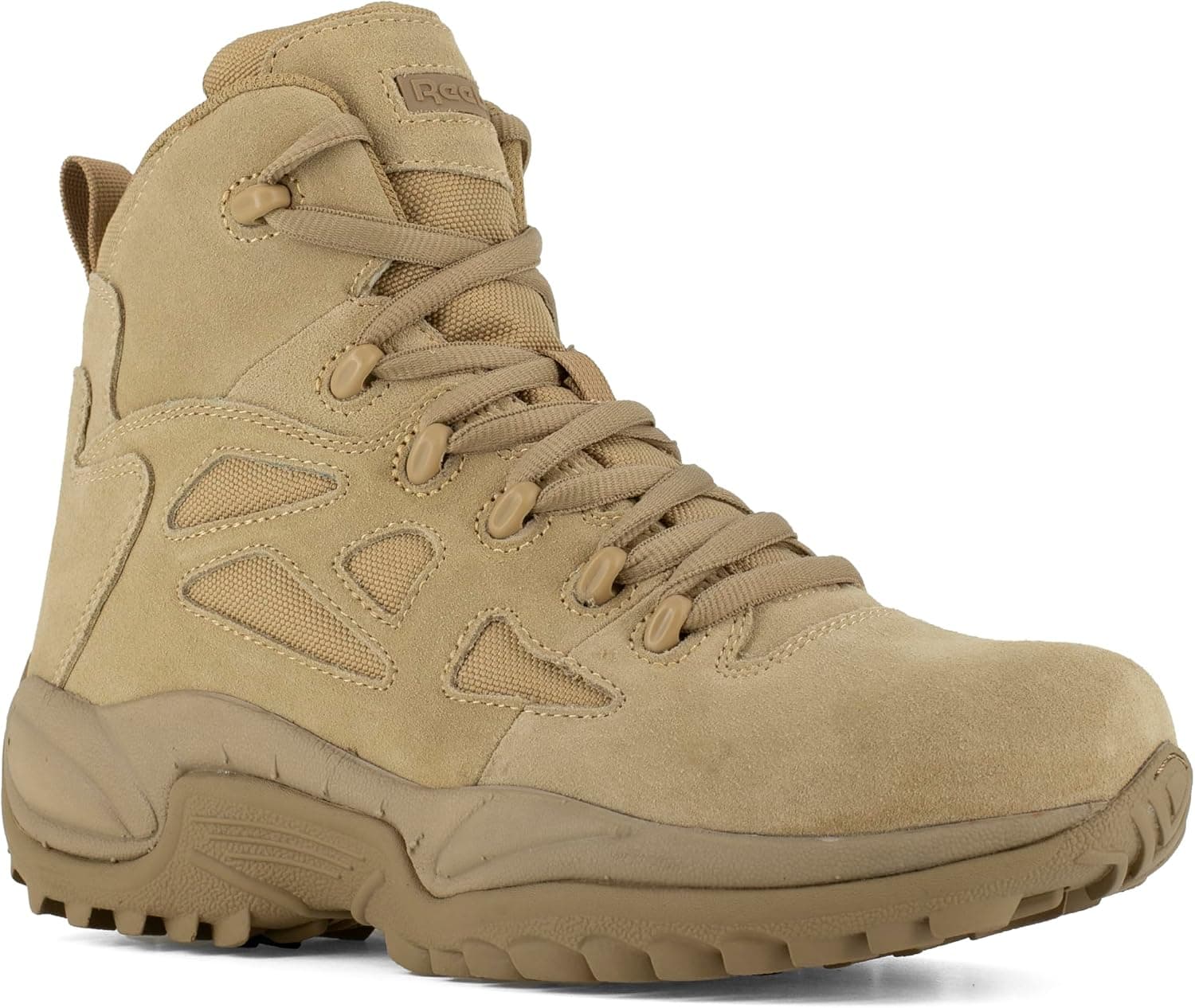 نیمپوتین ایمنی مردانه Reebok مدل Rapid Response RB8695 قهوهای روشن نیمپوتین ایمنی مردانه Reebok مدل Rapid Response RB8695 قهوهای روشن