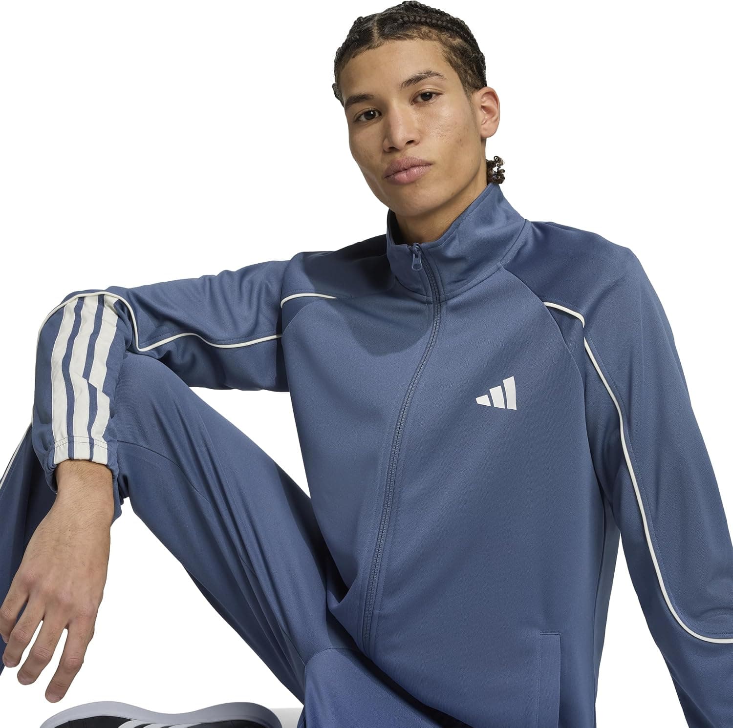 ست ورزشی مردانه adidas پلیاستر بازیافتی مدل 3S STADIUM ست ورزشی مردانه adidas پلیاستر بازیافتی مدل 3S STADIUM