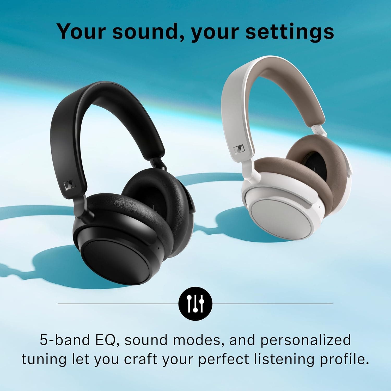 هدفون بیسیم Sennheiser ACCENTUM Plus مشکی با حذف نویز هیبریدی تطبیقی هدفون بیسیم Sennheiser ACCENTUM Plus مشکی با حذف نویز هیبریدی تطبیقی