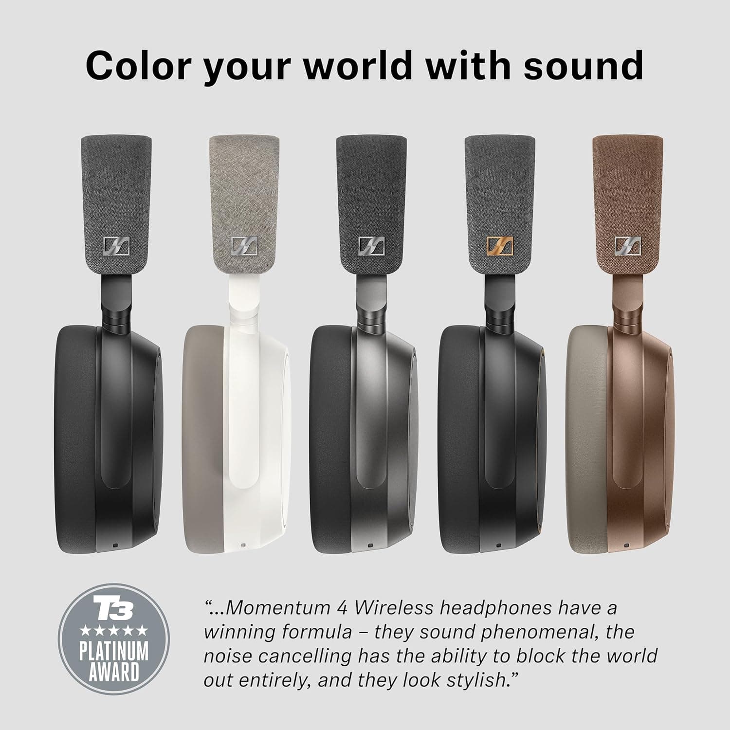 هدفون بیسیم Sennheiser با حذف نویز فعال مدل Momentum 4 مشکی هدفون بیسیم Sennheiser با حذف نویز فعال مدل Momentum 4 مشکی