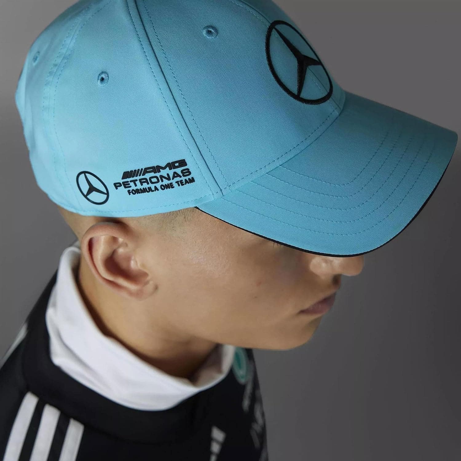 کلاه بیسبالی پسرانه adidas راننده Mercedes AMG Petronas Formula One Team کلاه بیسبالی پسرانه adidas راننده Mercedes AMG Petronas Formula One Team
