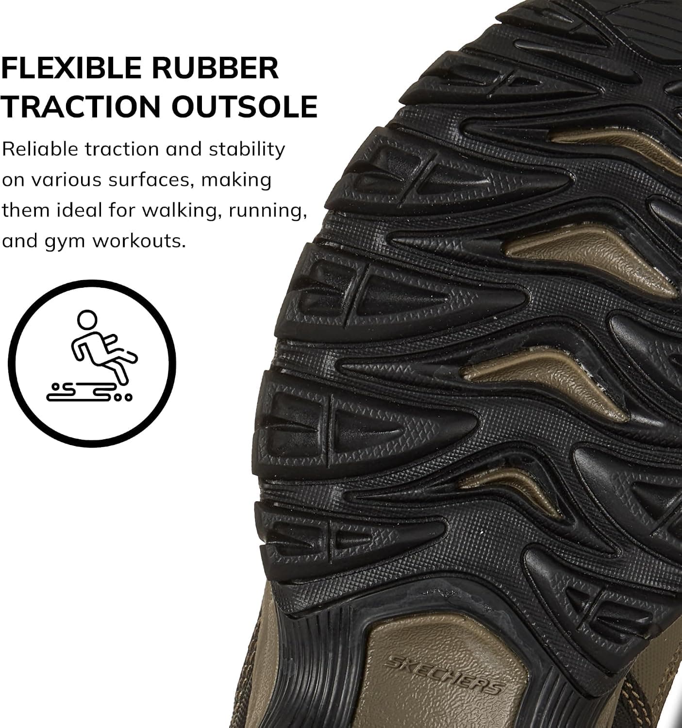 کفش ورزشی مردانه Skechers بنددار با کفی حافظهدار مدل Afterburn کفش ورزشی مردانه Skechers بنددار با کفی حافظهدار مدل Afterburn