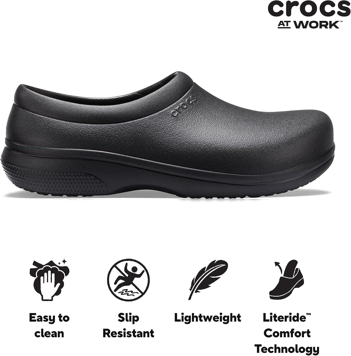 کفش کلاگ یونیسکس Crocs بدون بند مدل On the Clock Literide کفش کلاگ یونیسکس Crocs بدون بند مدل On the Clock Literide