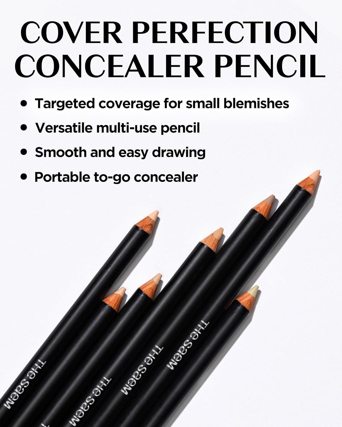 کانسیلر مدادی THE SAEM Cover Perfection رنگ بژ یخی 0.5 1.4g کانسیلر مدادی THE SAEM Cover Perfection رنگ بژ یخی 0.5 1.4g