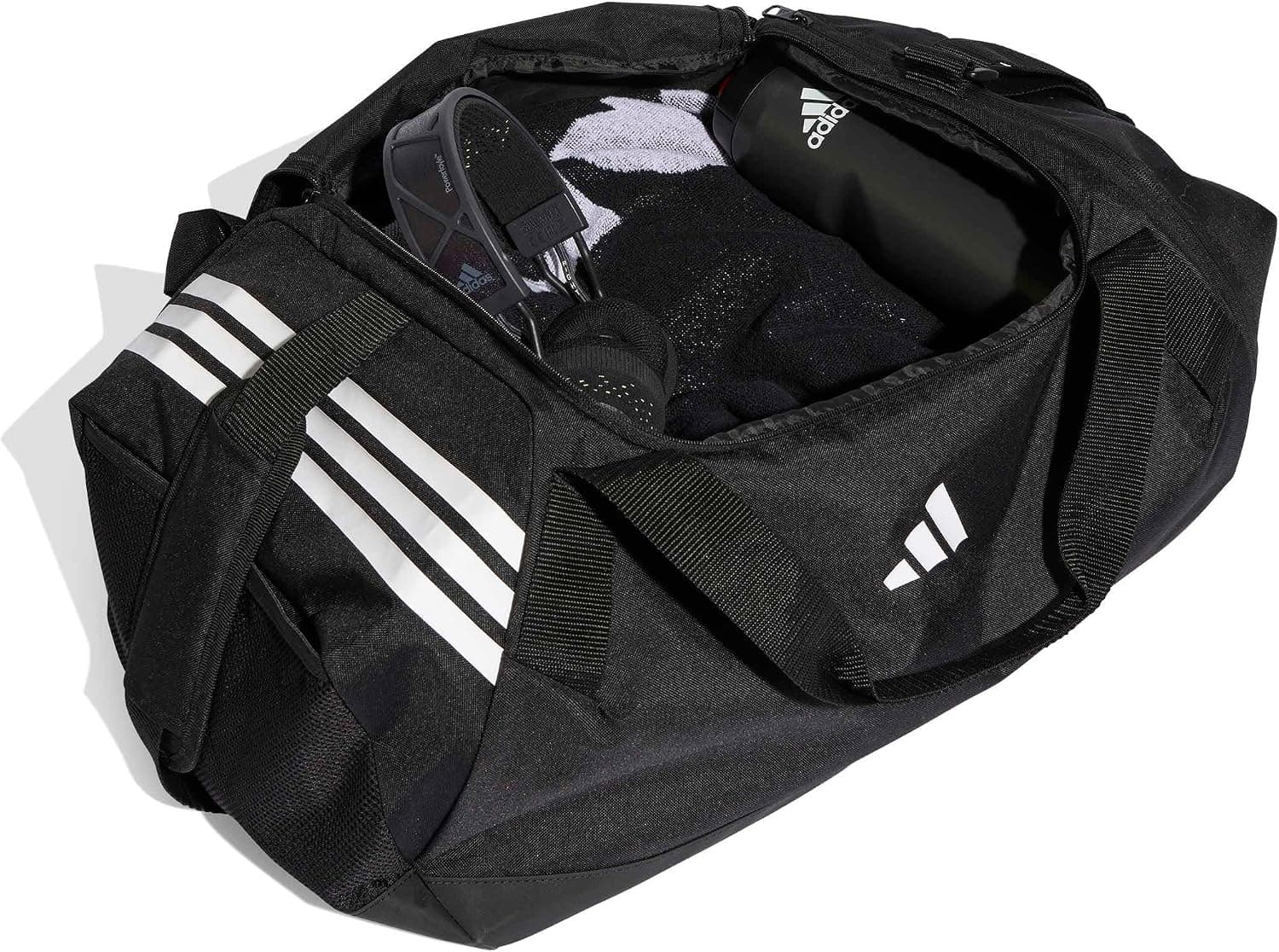 ساک ورزشی یونیسکس adidas مدل TIRO DUFFLE M مشکی/سفید ساک ورزشی یونیسکس adidas مدل TIRO DUFFLE M مشکی/سفید