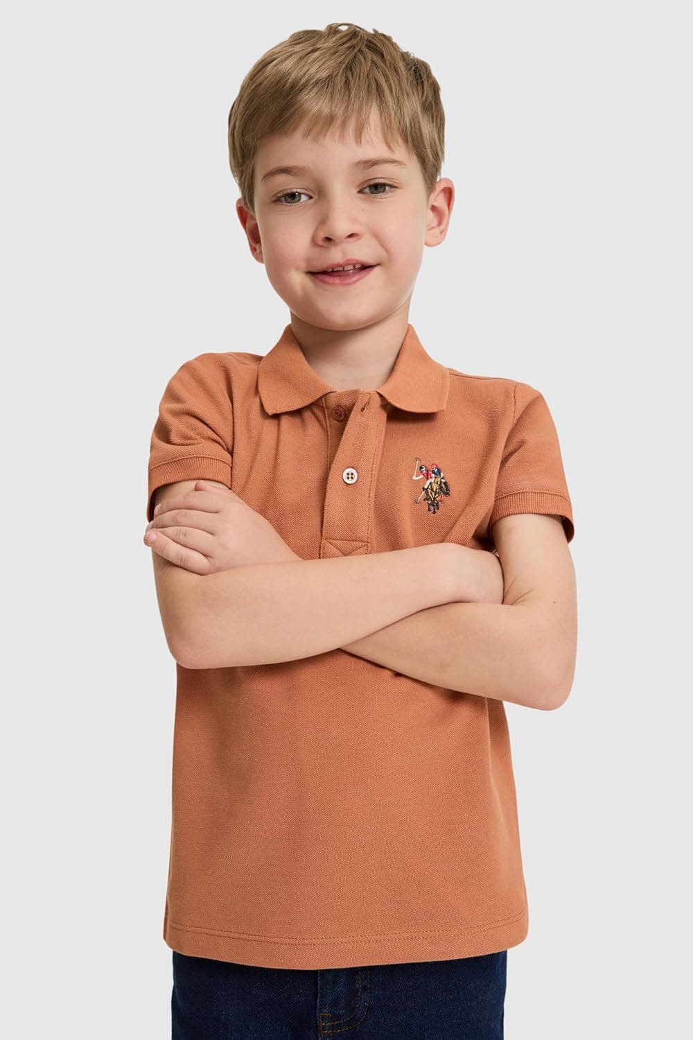 تیشرت پسرانه U.S. POLO ASSN. یقه پولو سفید بیسیک مدل 50325608 VR013 تیشرت پسرانه U.S. POLO ASSN. یقه پولو سفید بیسیک مدل 50325608 VR013