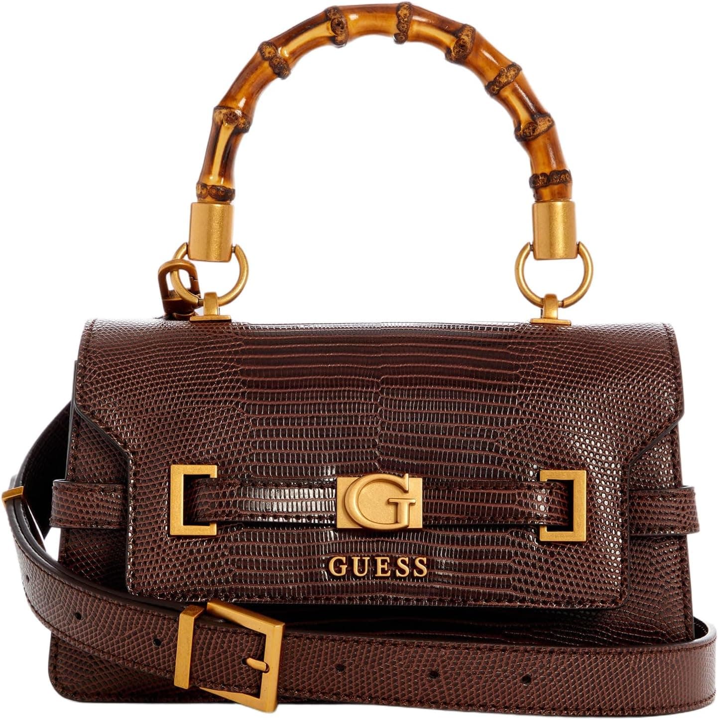 کیف دستی زنانه GUESS سهمحفظهای دستهکوتاه درپوشدار مدل Sibel کیف دستی زنانه GUESS سهمحفظهای دستهکوتاه درپوشدار مدل Sibel