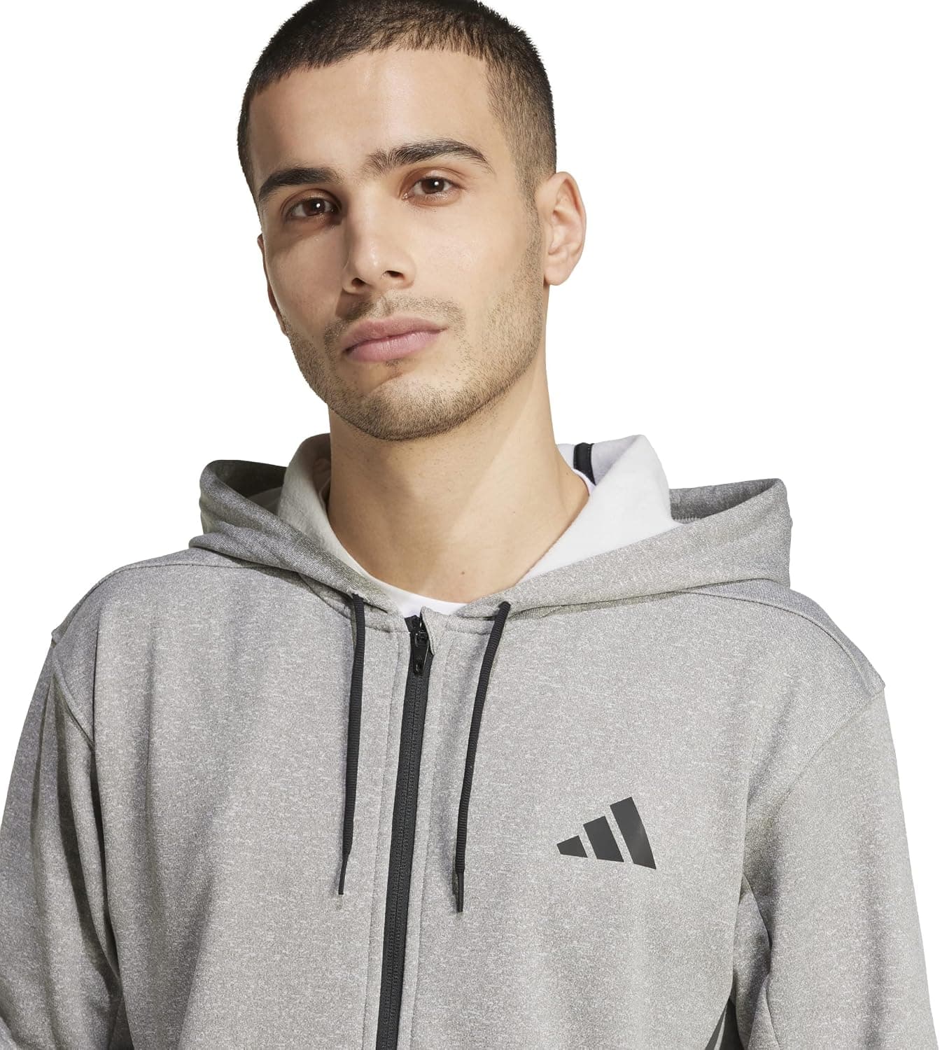 ژاکت تمرینی مردانه adidas Gg Fz Hd خاکستری مدل JC5697 ژاکت تمرینی مردانه adidas Gg Fz Hd خاکستری مدل JC5697
