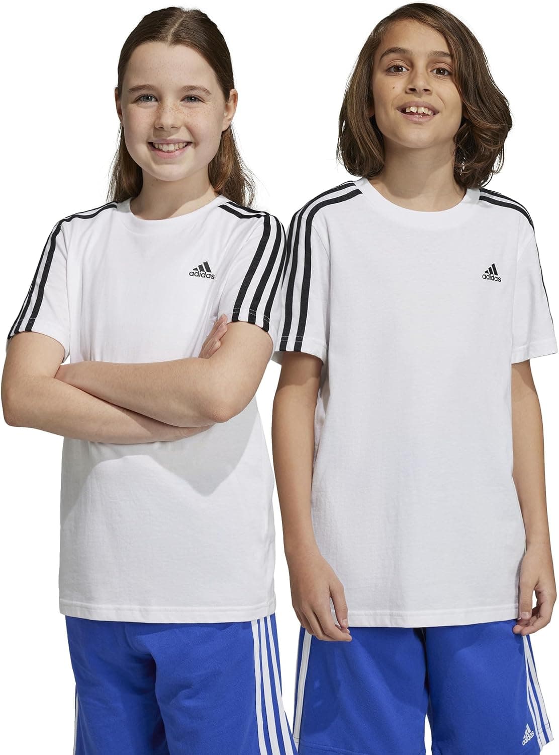 تیشرت نخی بچگانه adidas مدل Essentials 3-Stripes تیشرت نخی بچگانه adidas مدل Essentials 3-Stripes