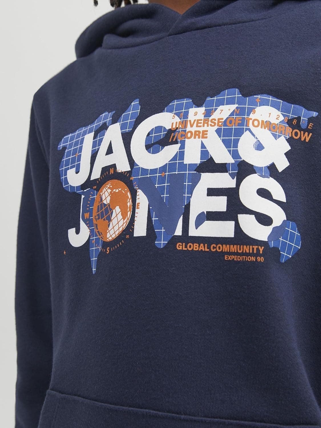 سوئیشرت پسرانه JACK & JONES کلاهدار چاپدار مدل 5003072188 سوئیشرت پسرانه JACK & JONES کلاهدار چاپدار مدل 5003072188