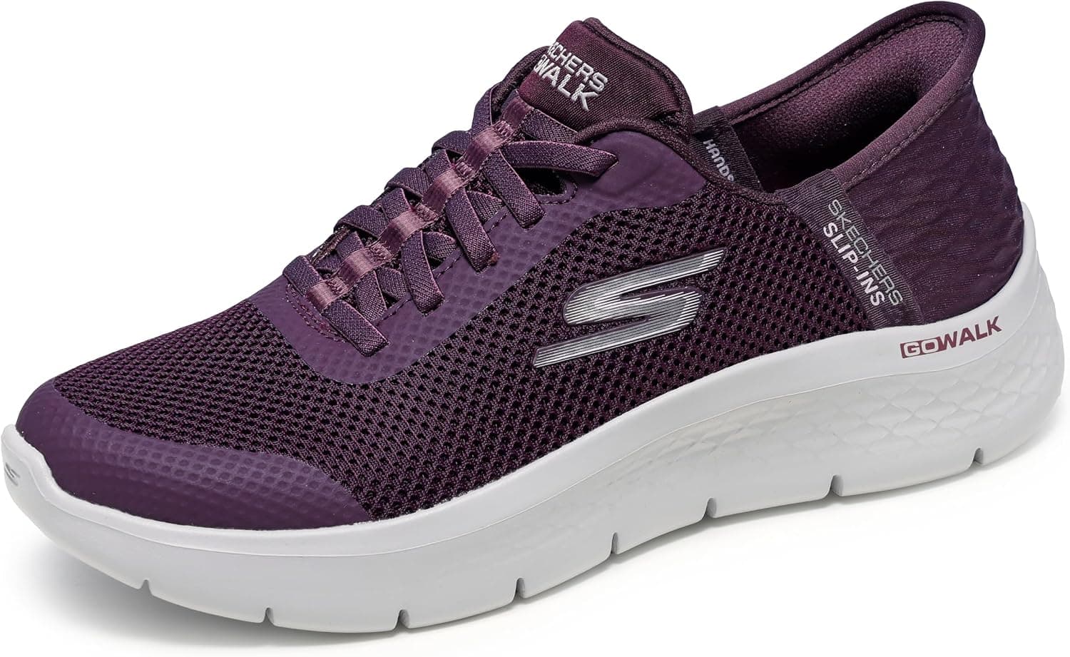 کفش اسنیکر زنانه Skechers مدل Go Walk Flex Hands Free Slip-ins Grand Entry کفش اسنیکر زنانه Skechers مدل Go Walk Flex Hands Free Slip-ins Grand Entry