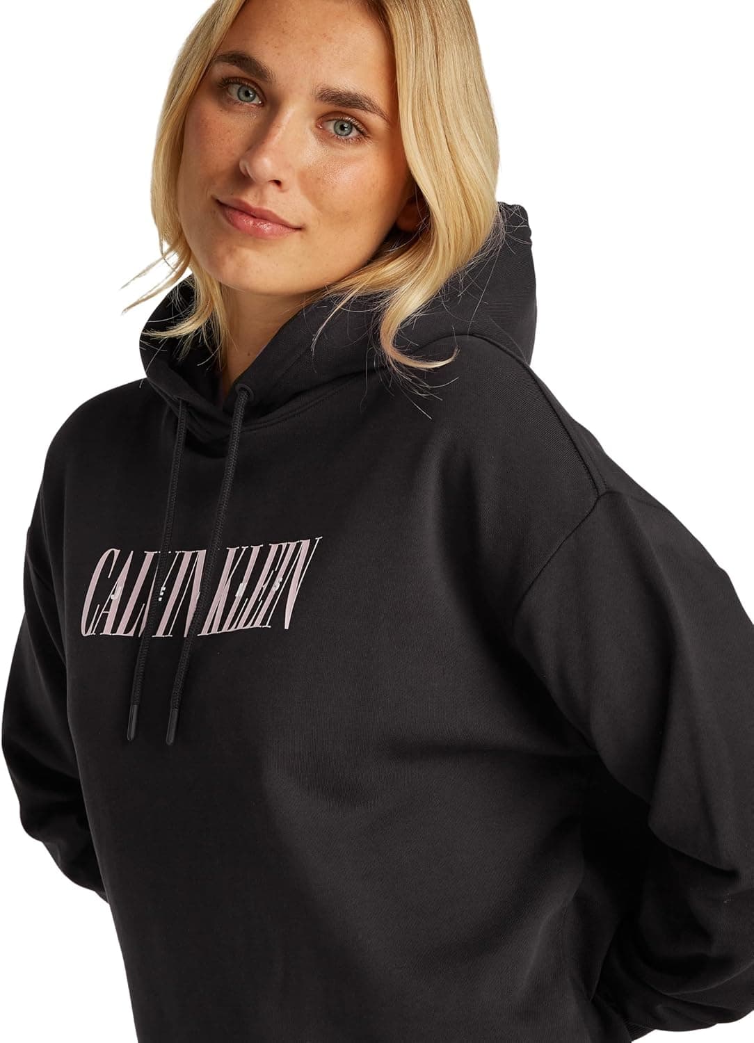 سویشرت کلاهدار زنانه Calvin Klein مدل VARSITY سویشرت کلاهدار زنانه Calvin Klein مدل VARSITY