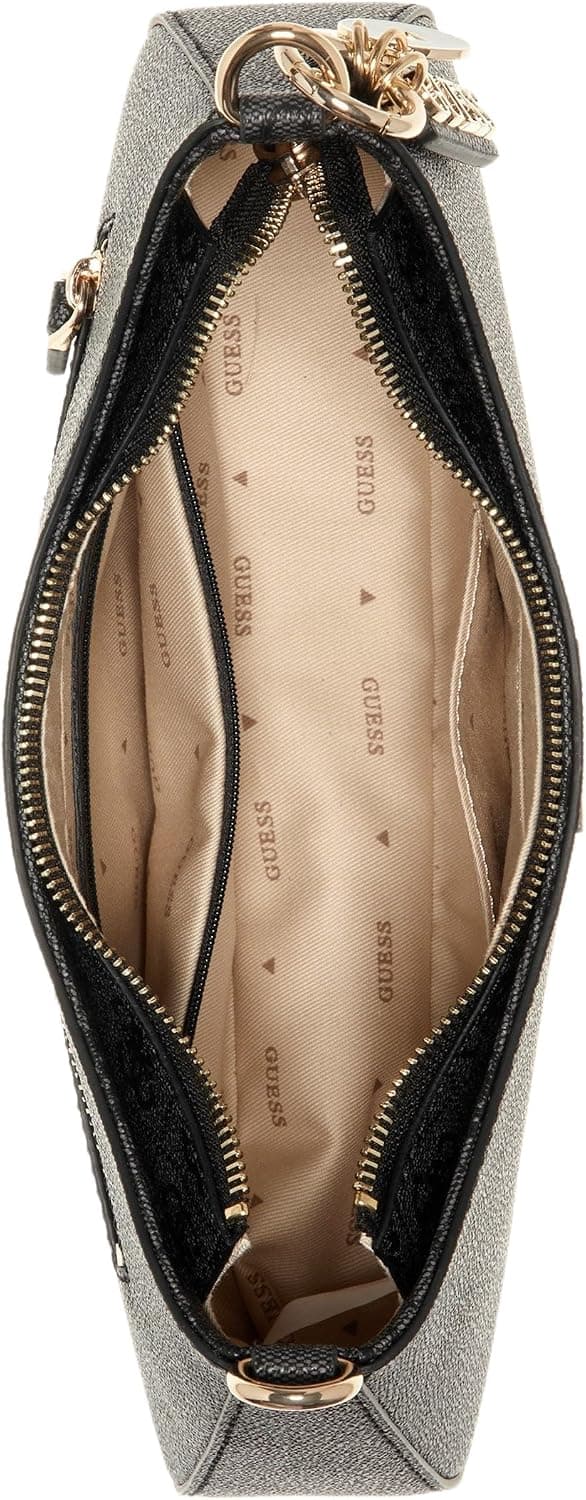کیف دوشی زنانه GUESS زیپدار مدل Noelle کیف دوشی زنانه GUESS زیپدار مدل Noelle
