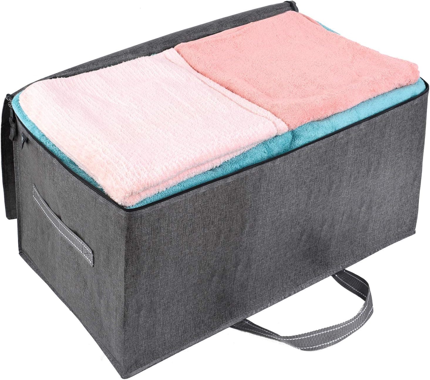 کیف نظمدهنده بزرگ VENO مقاوم برای اسبابکشی، خوابگاه و سفر، خاکستری تیره، 4 Pack کیف نظمدهنده بزرگ VENO مقاوم برای اسبابکشی، خوابگاه و سفر، خاکستری تیره، 4 Pack