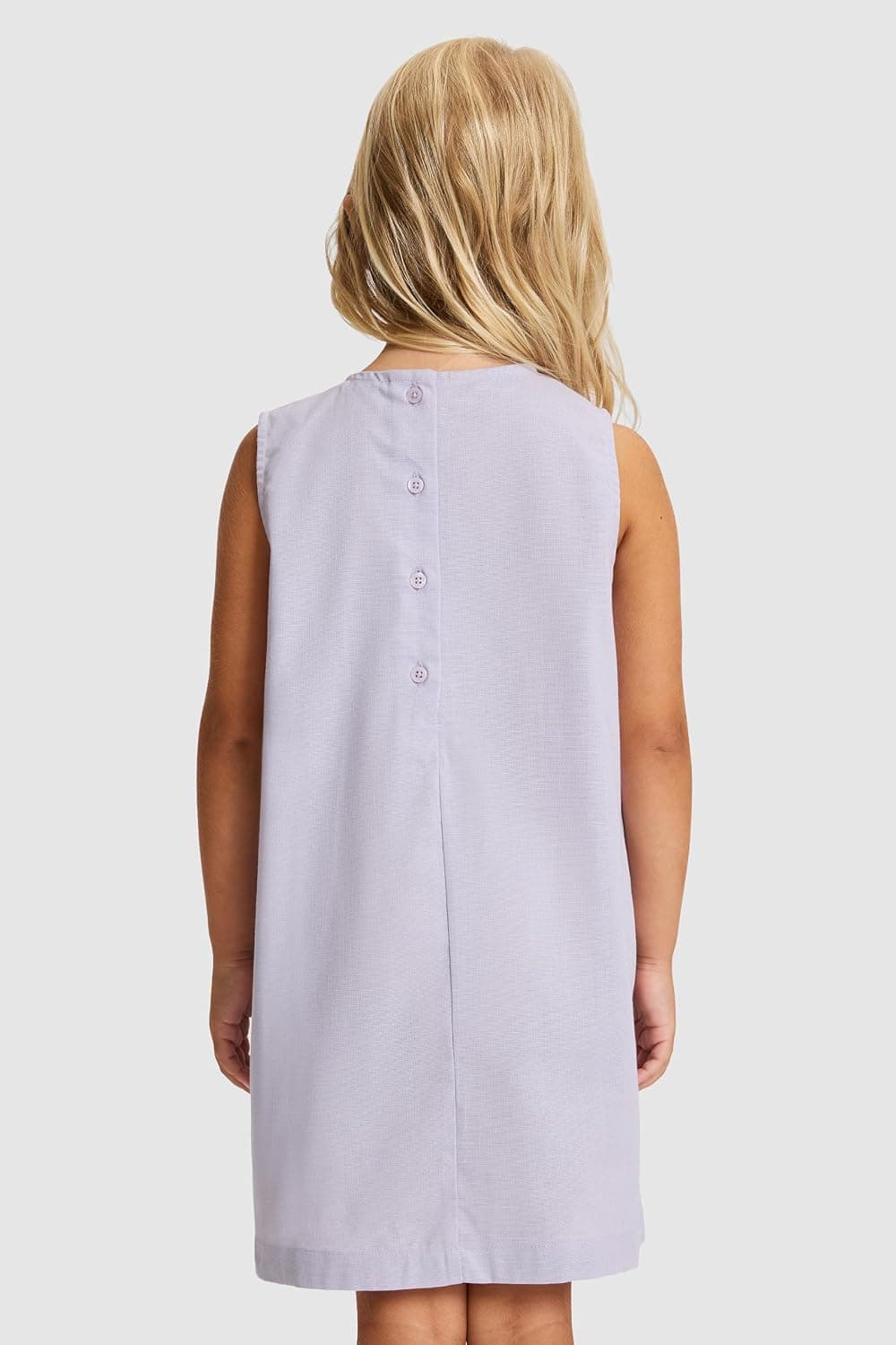 لباس دخترانه U.S. POLO ASSN. بدون آستین یقه گرد A Form مدل Lila 50324707 VR034 لباس دخترانه U.S. POLO ASSN. بدون آستین یقه گرد A Form مدل Lila 50324707 VR034