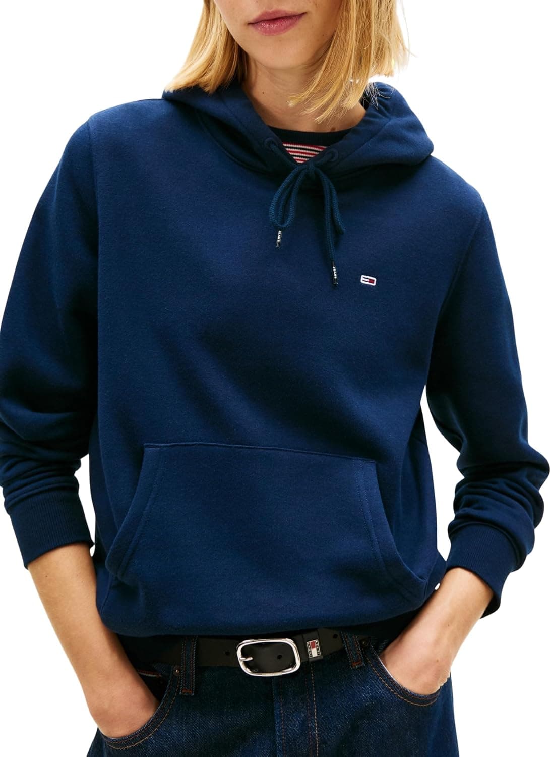 سویشرت کلاهدار زنانه Tommy Jeans مدل TJW REG S FLAG HOODIE سویشرت کلاهدار زنانه Tommy Jeans مدل TJW REG S FLAG HOODIE