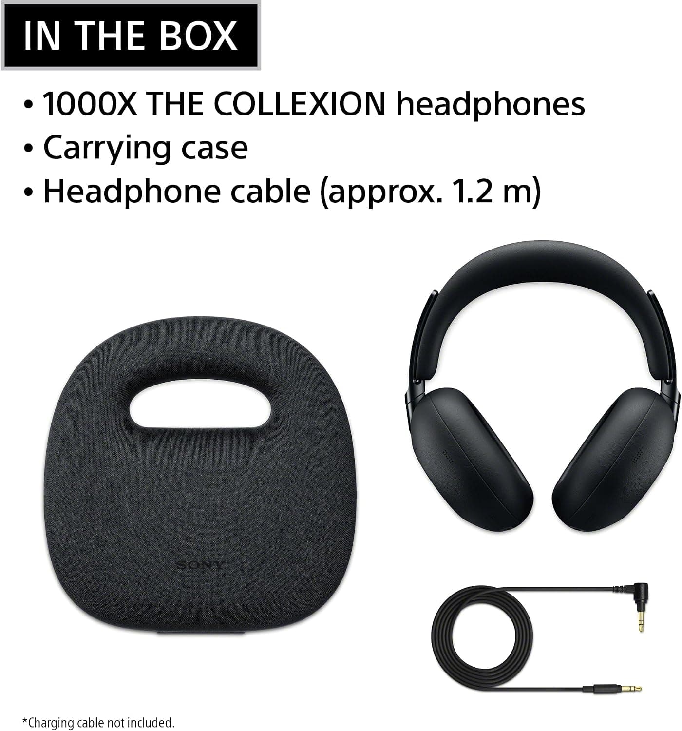 هدفون بیسیم Sony با حذف نویز مدل 1000X THE COLLEXION مشکی هدفون بیسیم Sony با حذف نویز مدل 1000X THE COLLEXION مشکی