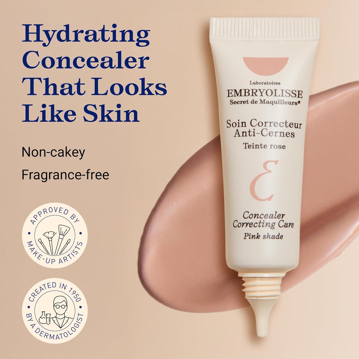 کانسیلر اصلاحکننده Embryolisse ضدچروک و ضدپف با اصلاح تیرگی آبی زیر چشم، صورتی 0.27 fl.oz. کانسیلر اصلاحکننده Embryolisse ضدچروک و ضدپف با اصلاح تیرگی آبی زیر چشم، صورتی 0.27 fl.oz.