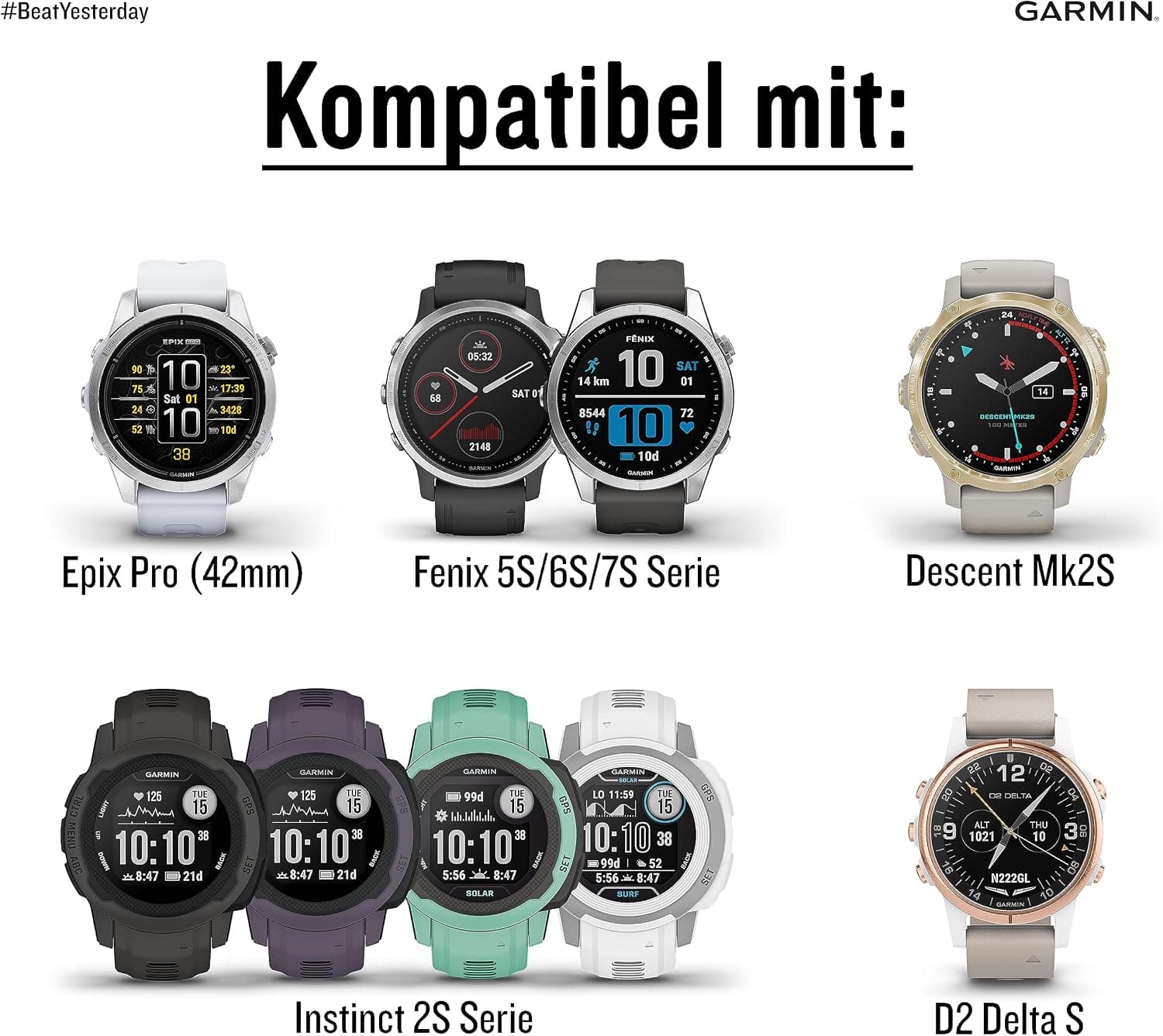 بند ساعت Garmin مدل Ultrafit نایلونی بند ساعت Garmin مدل Ultrafit نایلونی