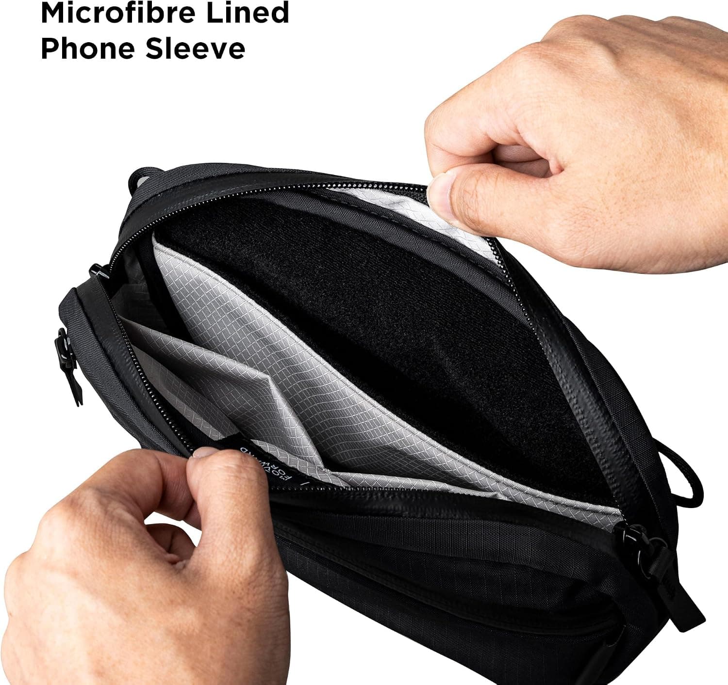 کیف کراسبادی مردانه ALPAKA مدل Flight Sling 1L با بند شانهای قابل تنظیم و جداشدنی، نظمدهنده لوازم دیجیتال کیف کراسبادی مردانه ALPAKA مدل Flight Sling 1L با بند شانهای قابل تنظیم و جداشدنی، نظمدهنده لوازم دیجیتال
