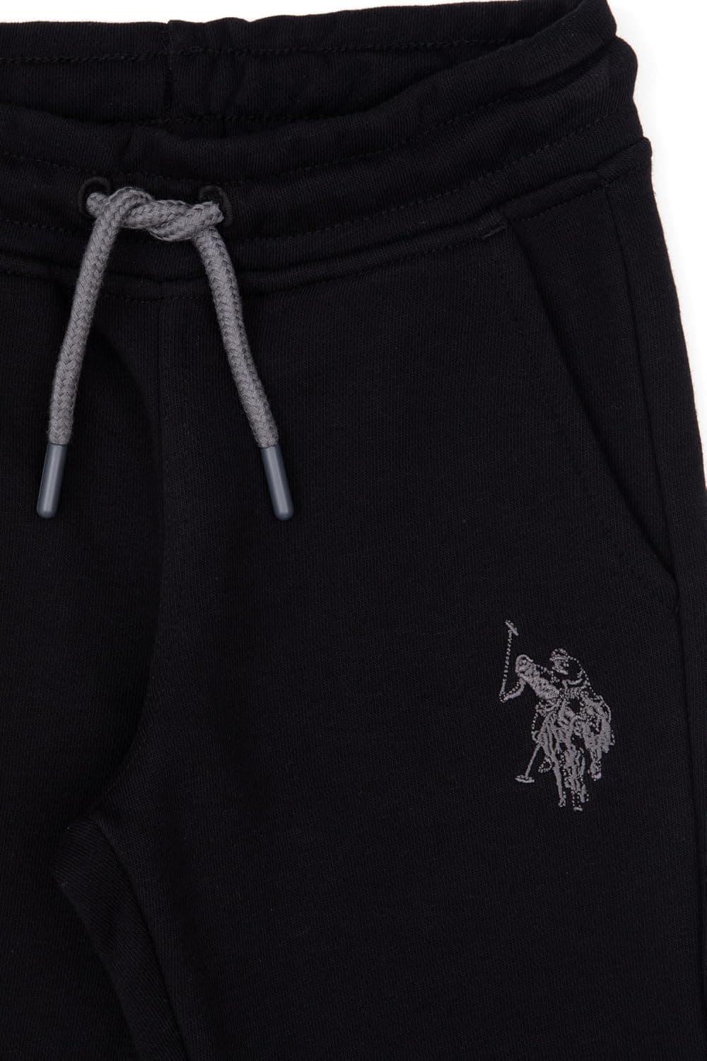 شلوار گرمکن پسرانه U.S. Polo Assn. مشکی مدل 50313816-VR046 شلوار گرمکن پسرانه U.S. Polo Assn. مشکی مدل 50313816-VR046