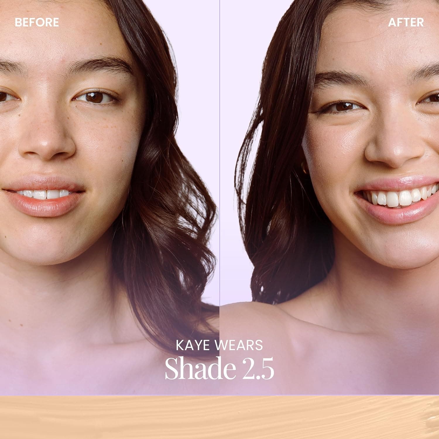 کرم پودر تینت Naked Sundays BeautyScreen Peptide SPF50 رنگ 2.5 روشن خنثی کرم پودر تینت Naked Sundays BeautyScreen Peptide SPF50 رنگ 2.5 روشن خنثی