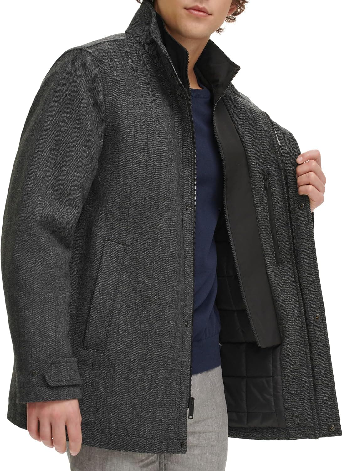 کت دافل مردانه Dockers ملتون پشمی دوجیبه بلند کت دافل مردانه Dockers ملتون پشمی دوجیبه بلند