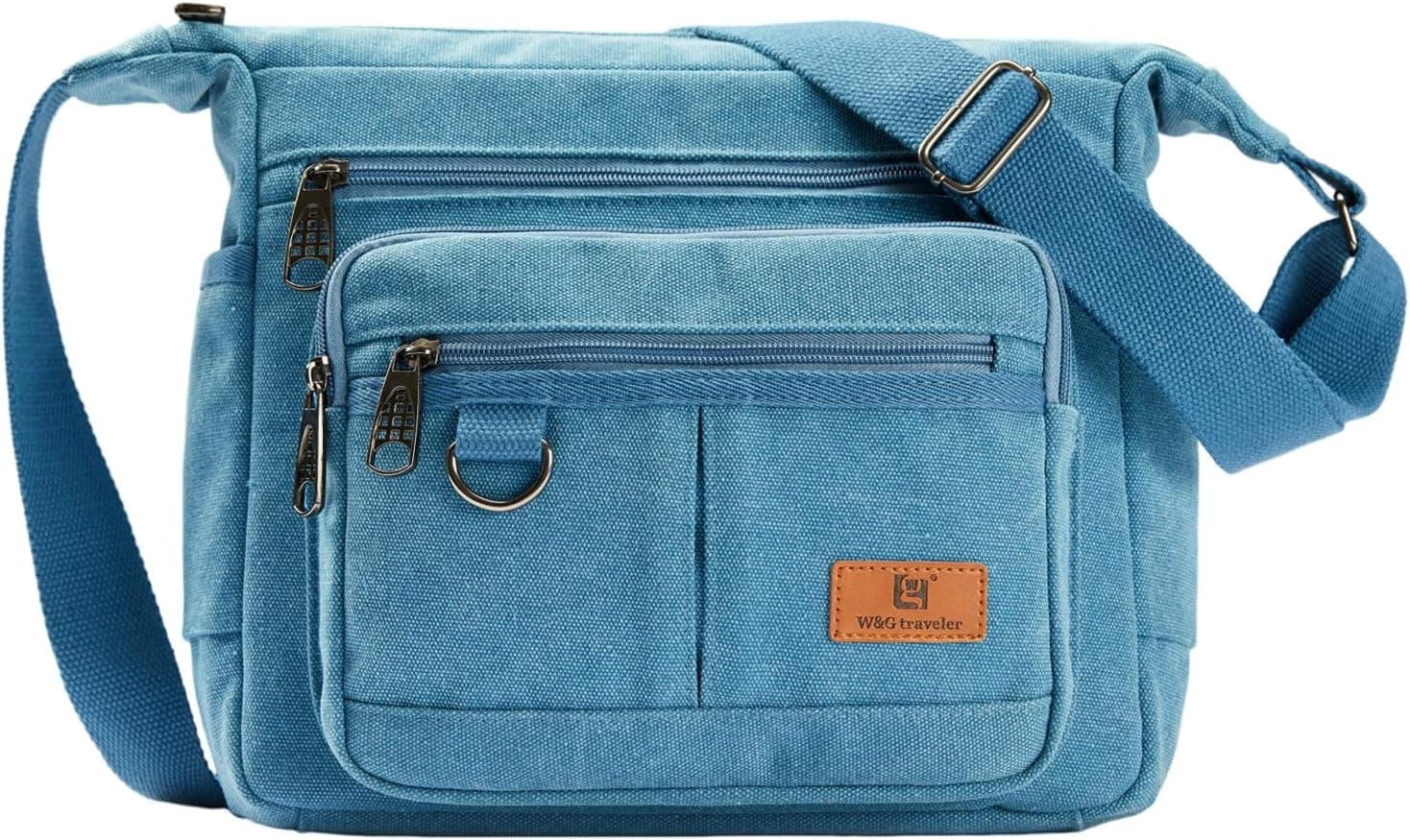 کیف رودوشی لپتاپ 13 inch W&G traveler با جای بطری آب، کیف پول داخلی و RFID کیف رودوشی لپتاپ 13 inch W&G traveler با جای بطری آب، کیف پول داخلی و RFID