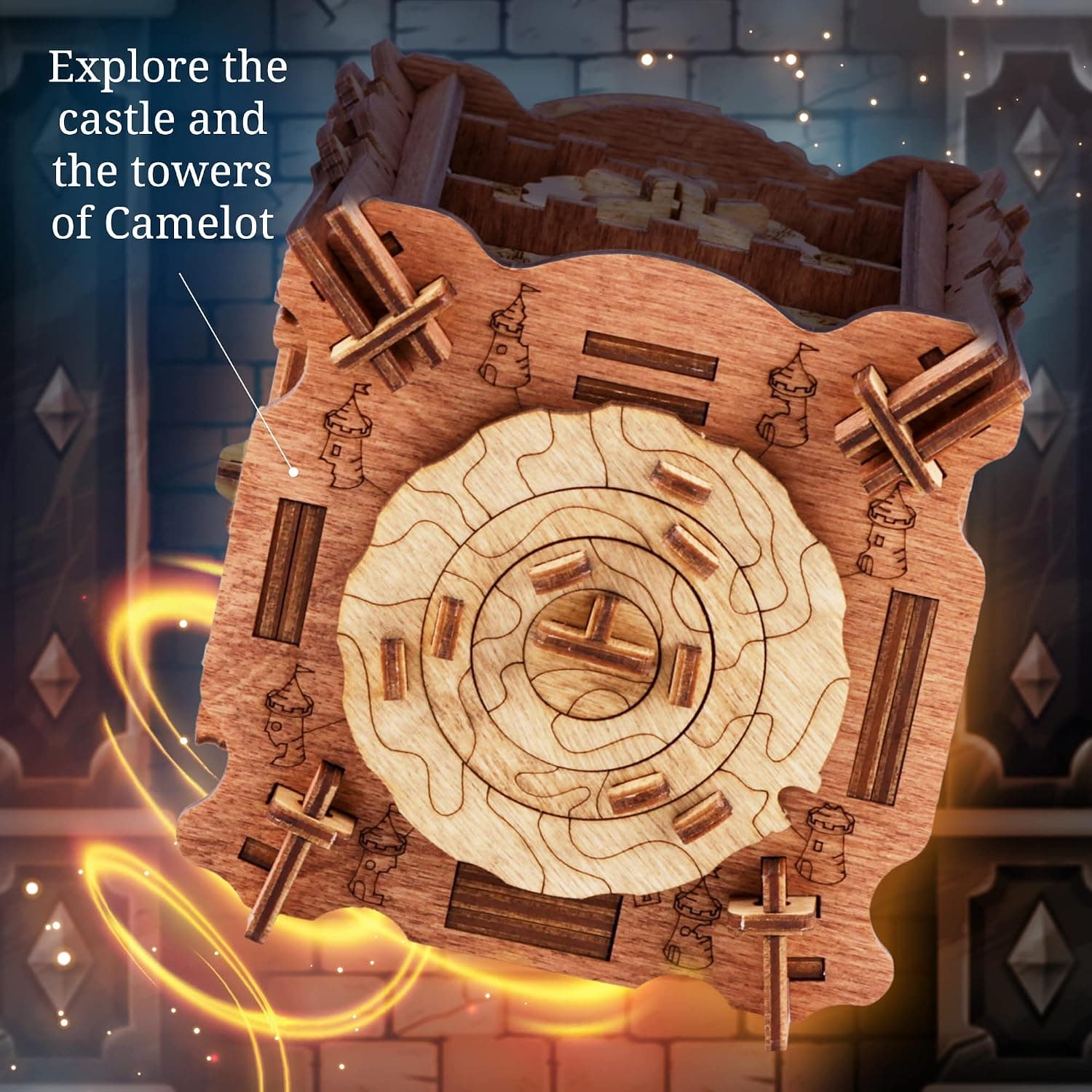 جعبه معمایی iDventure مدل Cluebox 4: The Trial of Camelot جعبه معمایی iDventure مدل Cluebox 4: The Trial of Camelot