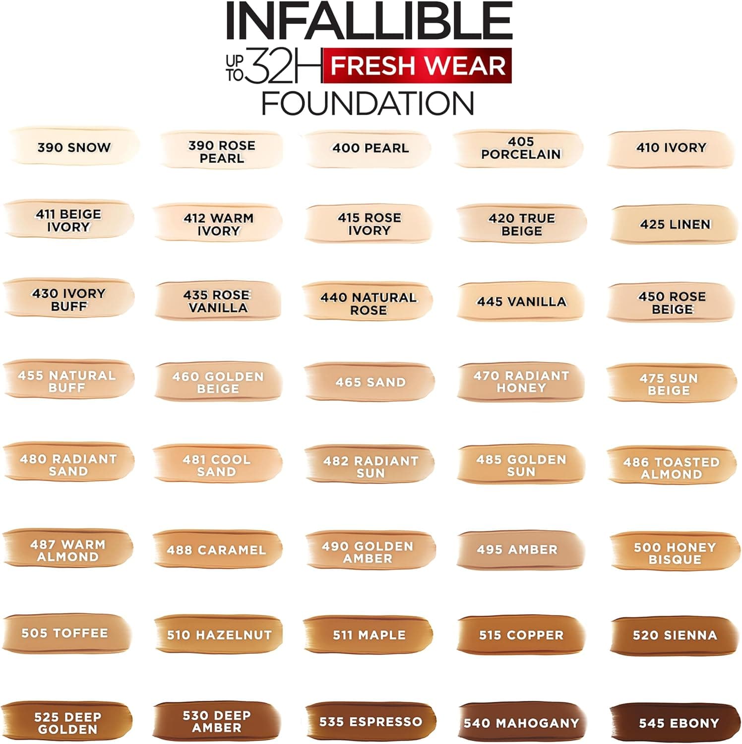 کرمپودر سبک L'Oreal Paris مدل Infallible Fresh Wear شماره 445 Vanilla کرمپودر سبک L'Oreal Paris مدل Infallible Fresh Wear شماره 445 Vanilla