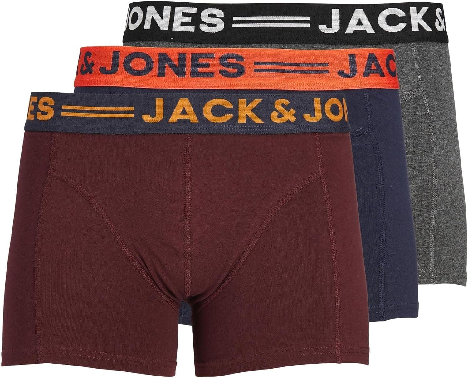 شورت مردانه JACK & JONES بسته 3 تایی مدل Jaclichfield شورت مردانه JACK & JONES بسته 3 تایی مدل Jaclichfield
