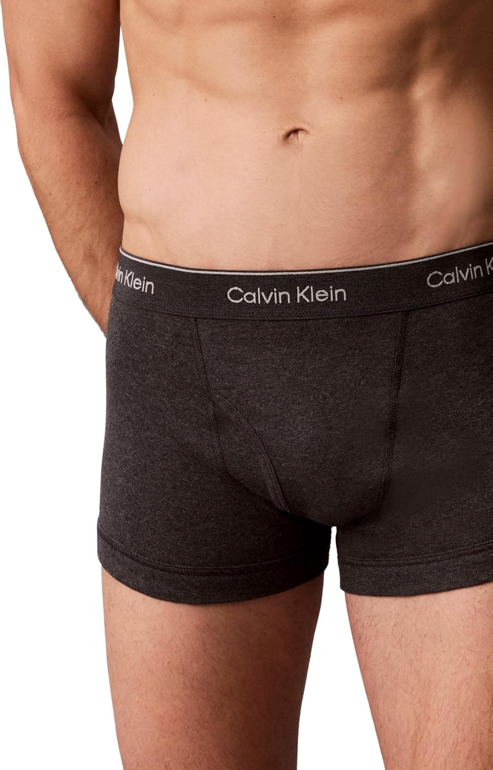 باکسر مردانه Calvin Klein اسلیم فیت کمر لاستیکی لوگودار مدل 000NB4002A باکسر مردانه Calvin Klein اسلیم فیت کمر لاستیکی لوگودار مدل 000NB4002A