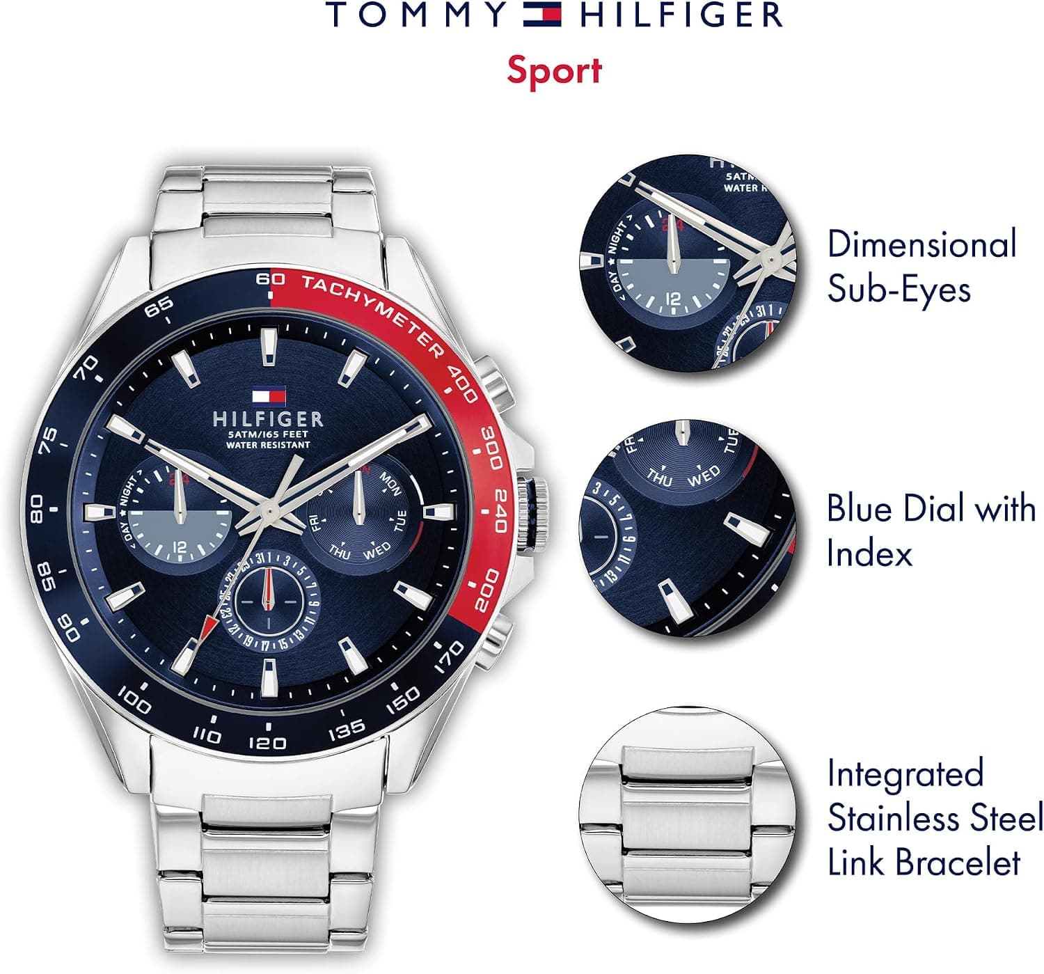 ساعت مردانه Tommy Hilfiger آنالوگ مدل OWEN ساعت مردانه Tommy Hilfiger آنالوگ مدل OWEN