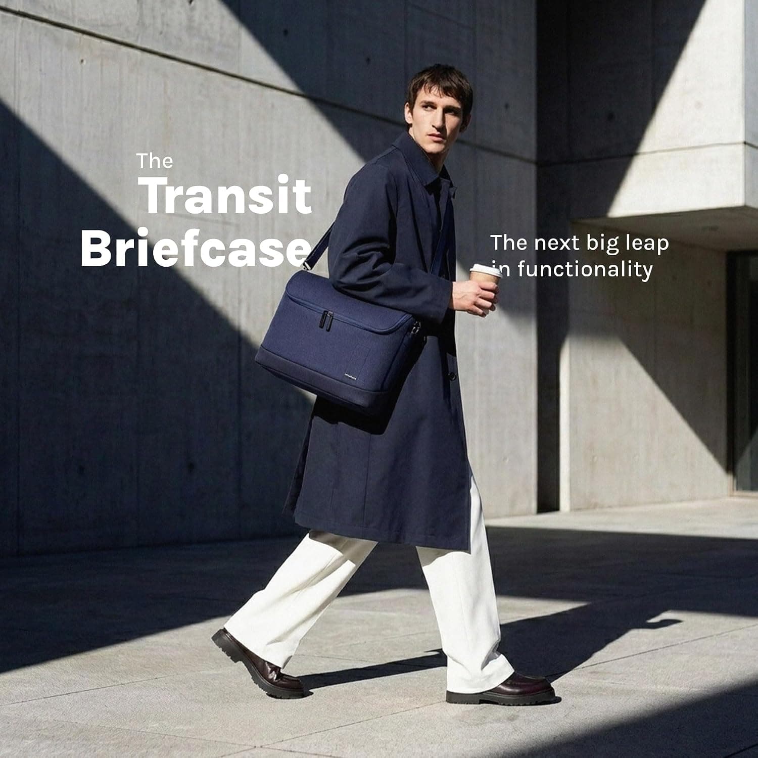 کیف MOKOBARA مردانه و زنانه The Transit چرم وگان نایلون 15L لپتاپ کیف MOKOBARA مردانه و زنانه The Transit چرم وگان نایلون 15L لپتاپ