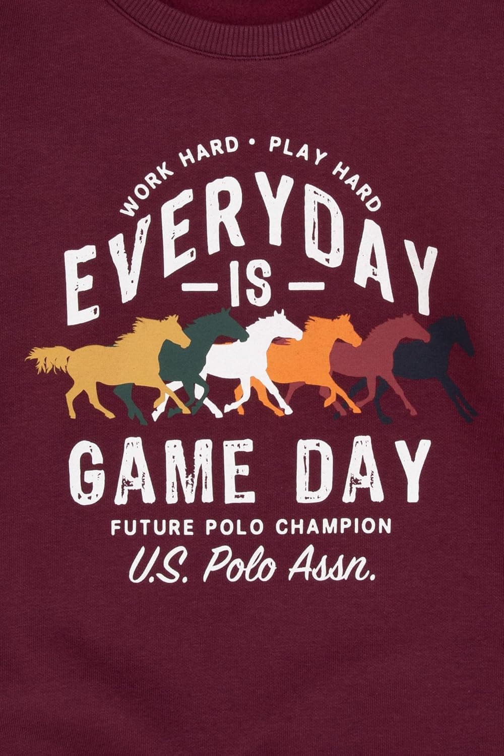سوییشرت پسرانه U.S. POLO ASSN. آلبالویی مدل 50316406-VR177 سوییشرت پسرانه U.S. POLO ASSN. آلبالویی مدل 50316406-VR177