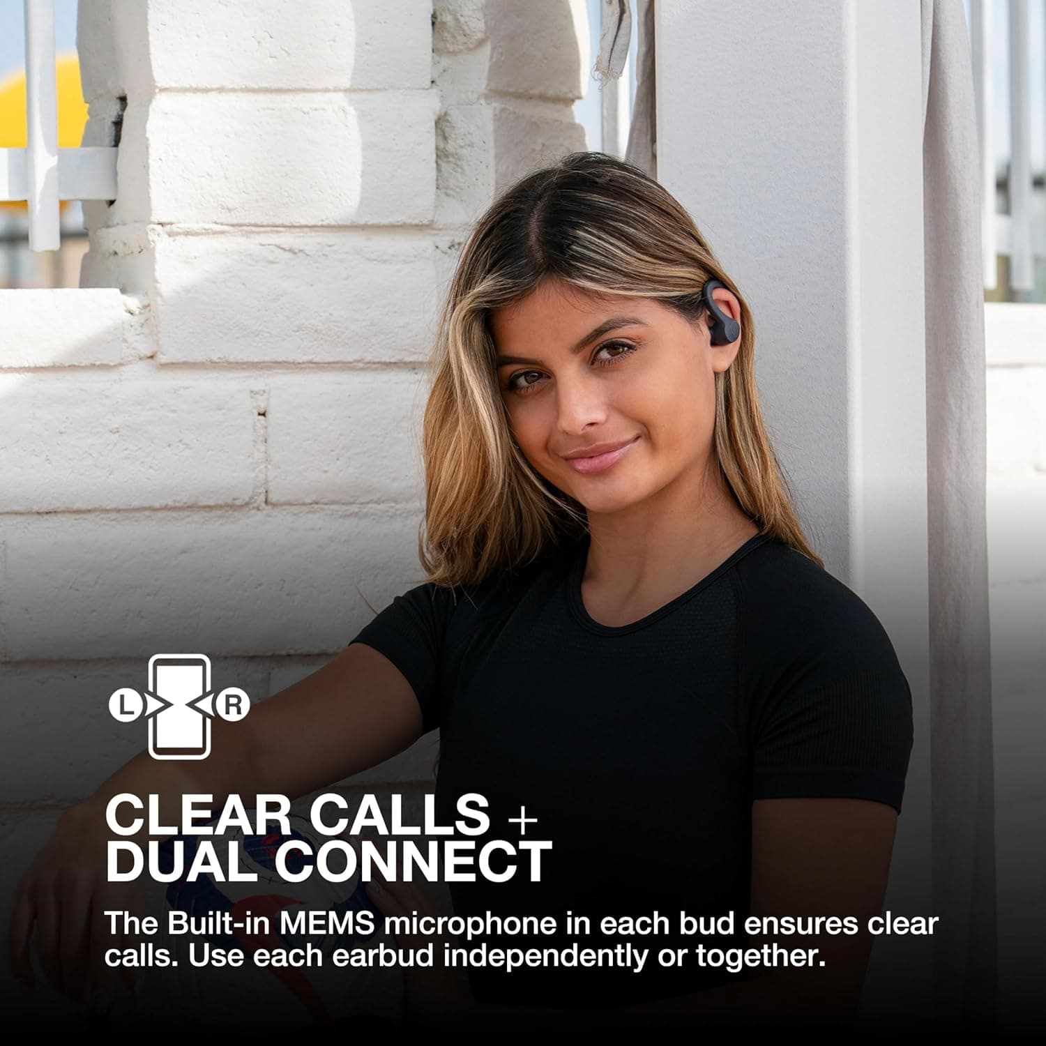 هدفون ورزشی JLab Go Air Sport+ مخصوص دویدن با بلوتوث 35H رنگ گرافیتی هدفون ورزشی JLab Go Air Sport+ مخصوص دویدن با بلوتوث 35H رنگ گرافیتی