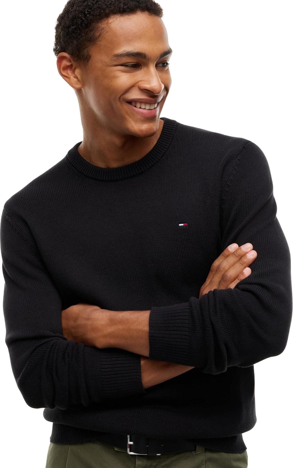پلیور مردانه Tommy Jeans مدل TJM SLIM ESS SWEATER EXT پلیور مردانه Tommy Jeans مدل TJM SLIM ESS SWEATER EXT