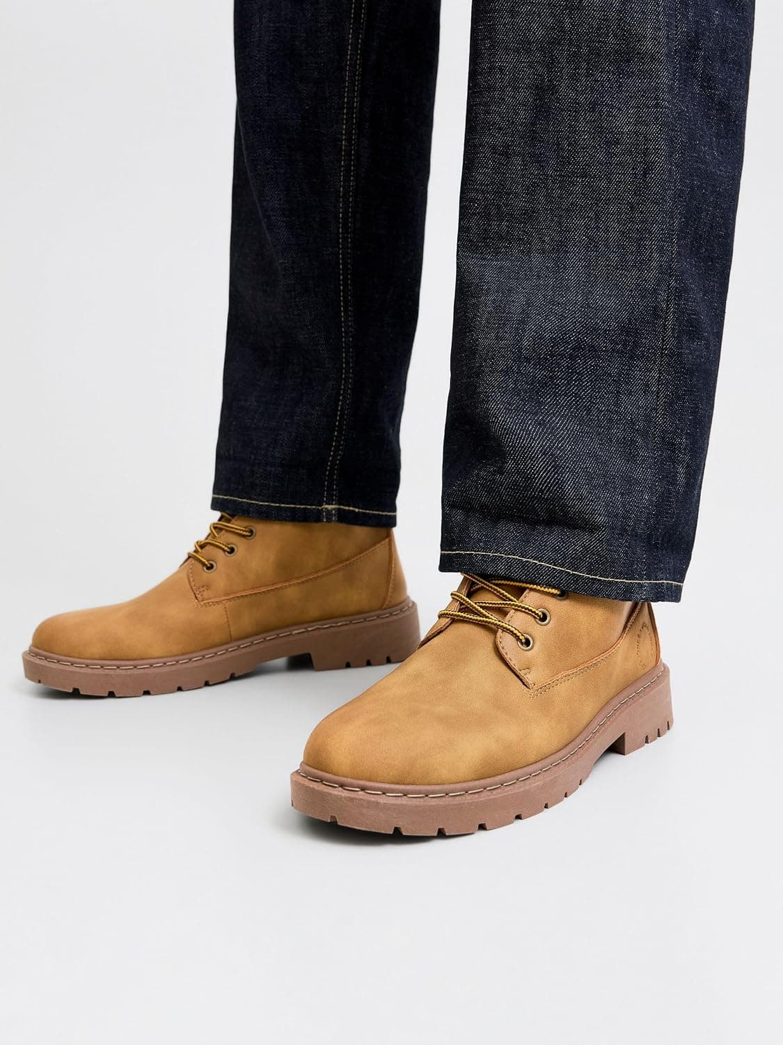 بوت مردانه JACK & JONES مدل Jfwainsworth چرم مصنوعی بوت مردانه JACK & JONES مدل Jfwainsworth چرم مصنوعی