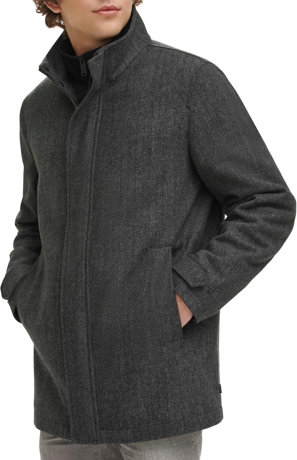 کت دافل مردانه Dockers ملتون پشمی دوجیبه بلند کت دافل مردانه Dockers ملتون پشمی دوجیبه بلند